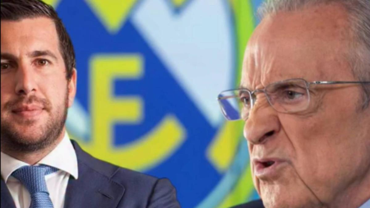 El "lío en el palco" del Metropolitano de Florentino Pérez: "Monta en cólera y dice que se va"