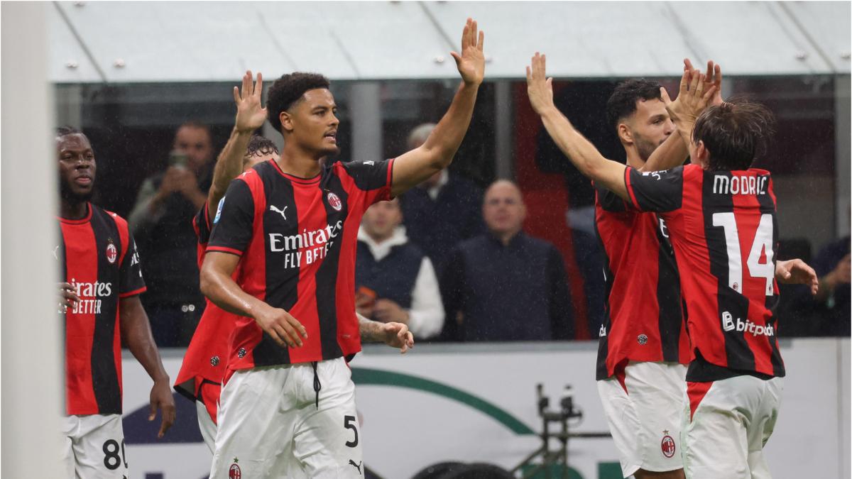 Mario Gila se estrena como goleador en el triunfo del Milan