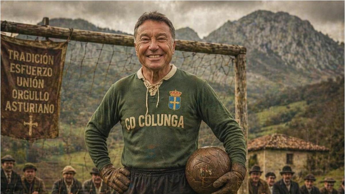 El Colunga jugará con un portero de ¡70 años!
