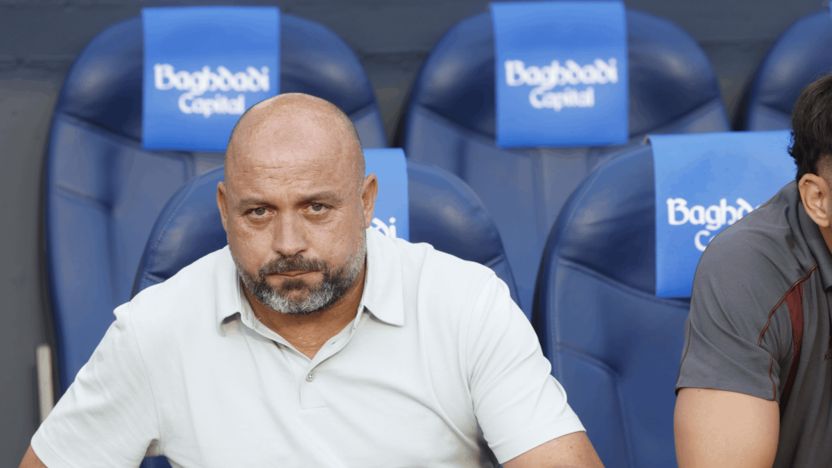 Manolo González: "Que los dos goles lleguen al contraataque me asquea bastante”