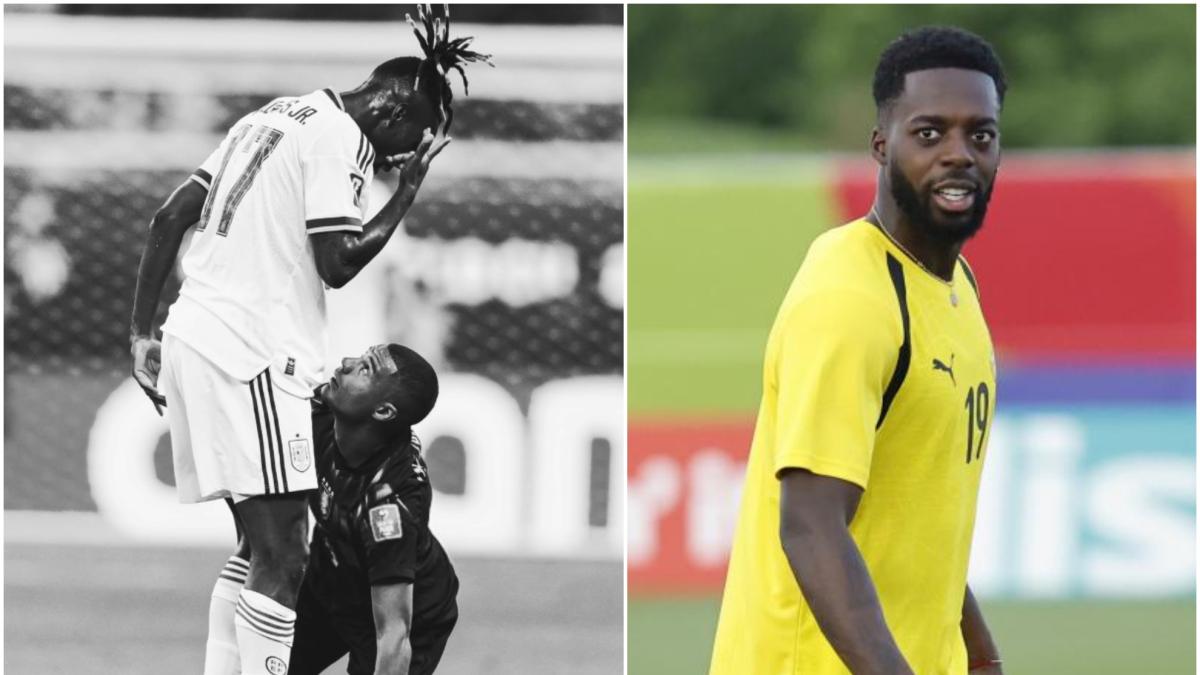 Iñaki Williams lamenta la lesión de Nico: "Es una entrada desmedida, no creo que hiciera falta"