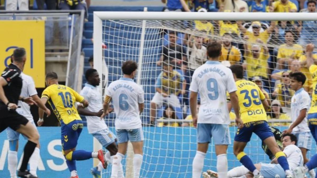 Crónica de un descenso anunciado: el Zaragoza confirma su caída a los infiernos en Las Palmas