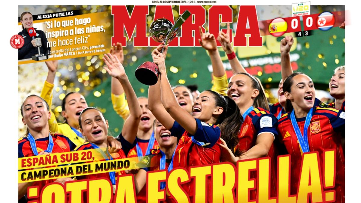 Las portadas del día: otra estrella, Lamine es de oro...