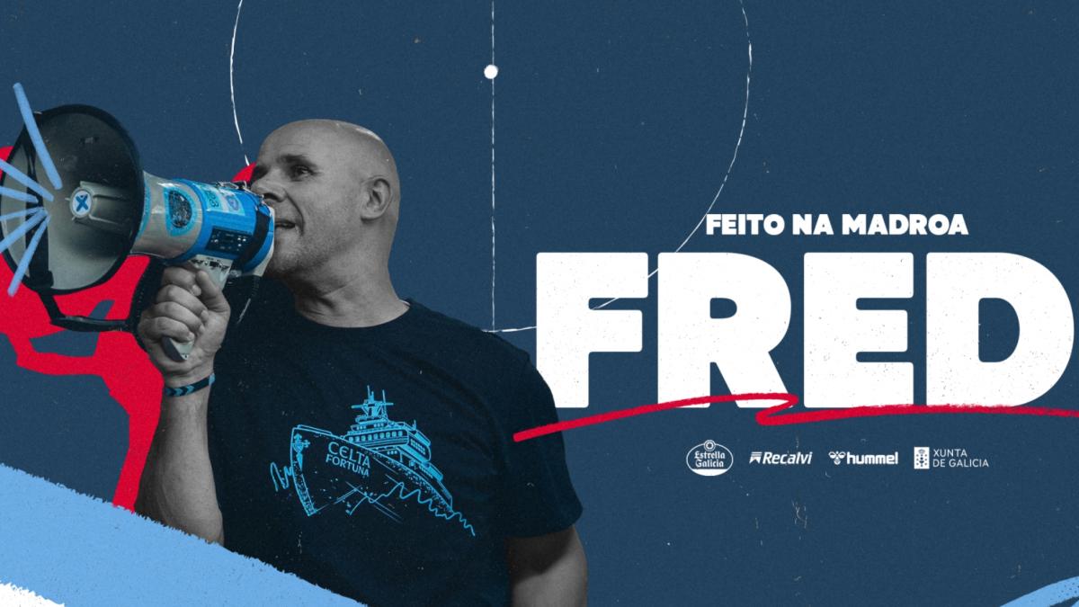 Fredi Álvarez renueva como entrenador del Celta Fortuna hasta 2028