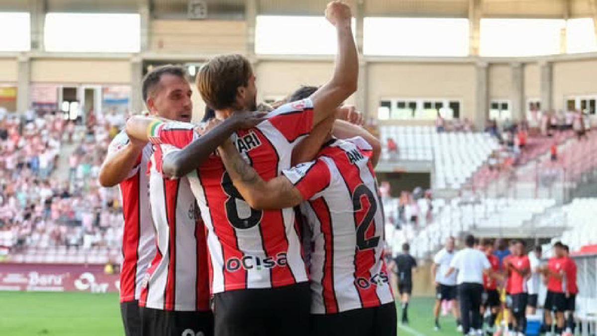 Zabala lleva la locura a Las Gaunas en el minuto 92