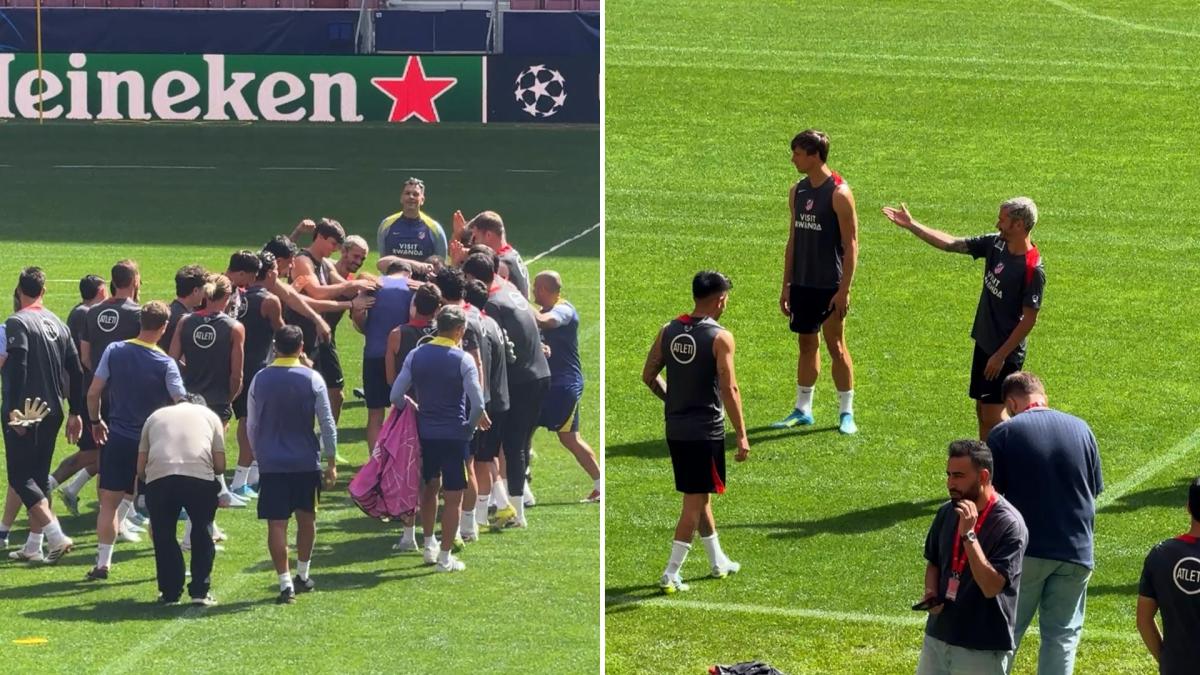 El Atlético prepara las semis celebrando el cumple del Cholo