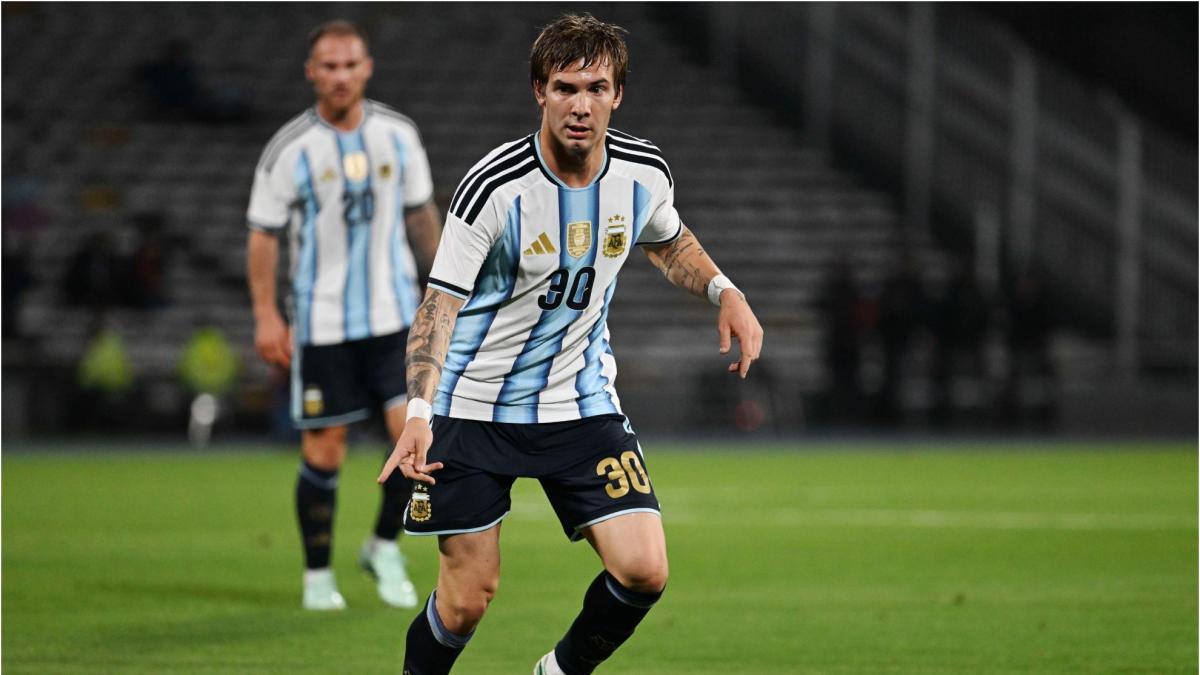 Mastantuono se sincera: "Es feo quedarse fuera de la lista del Mundial"