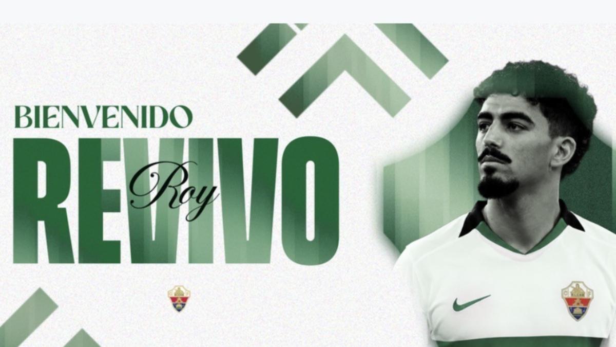 El Elche ficha a Roy Revivo hasta 2030