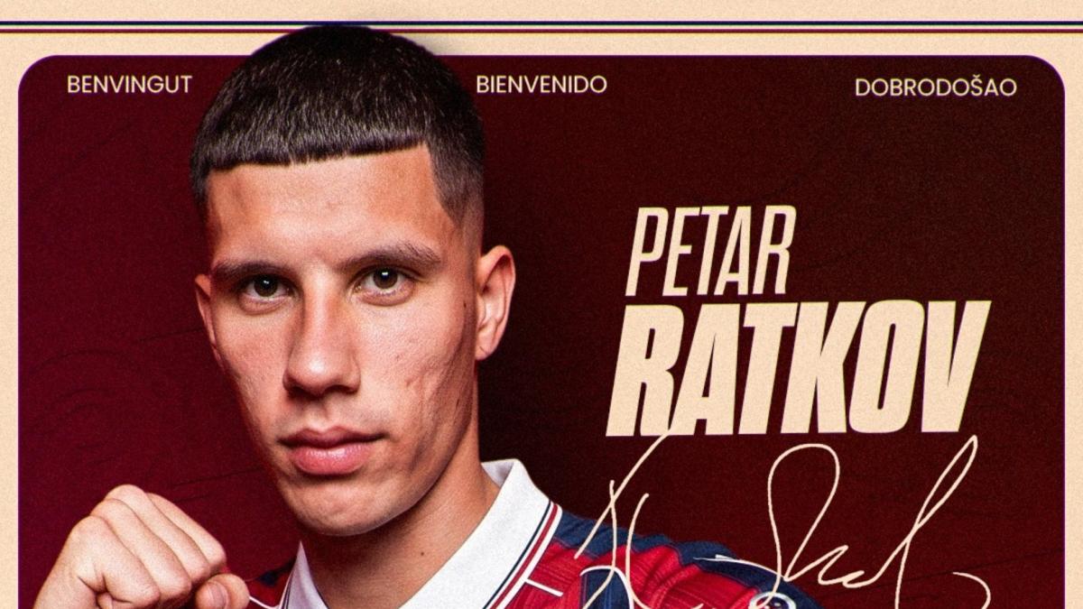 El delantero Petar Ratkov, undécimo fichaje del Levante