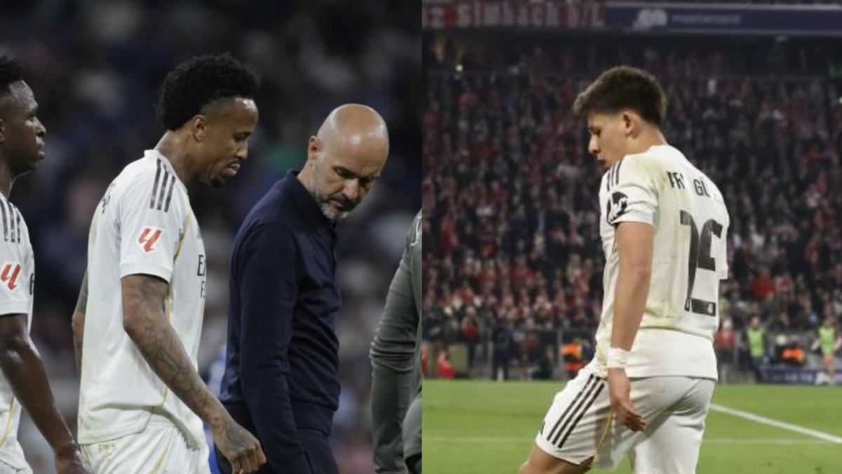 Militao y Güler se rompen y dicen adiós a la temporada