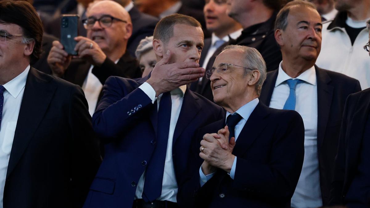 El Madrid se 'cita' con Ceferin