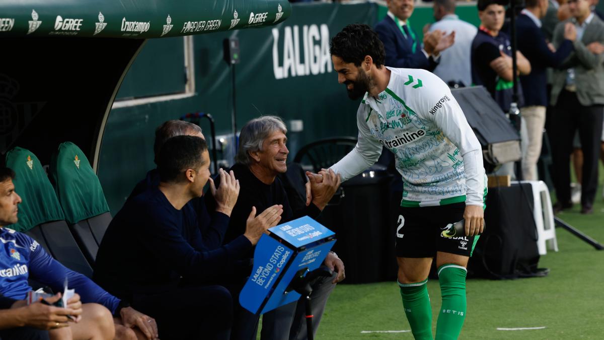 Isco: "No entiendo un Betis sin Pellegrini, lo que ha hecho en el club es algo inédito"
