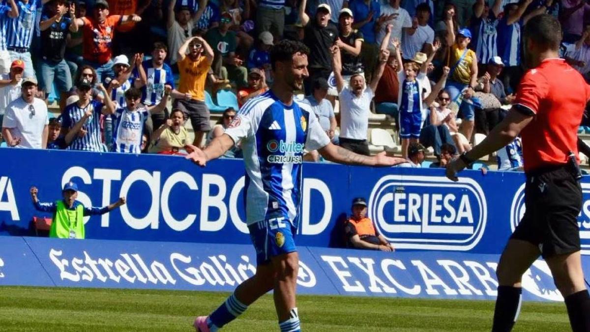 Esquerdo permite a la Ponferradina seguir aspirando al playoff