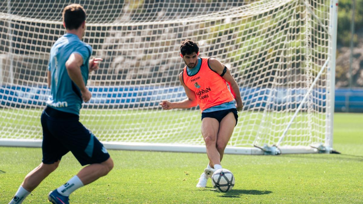 La Real visitará al Sevilla aún sin Guedes