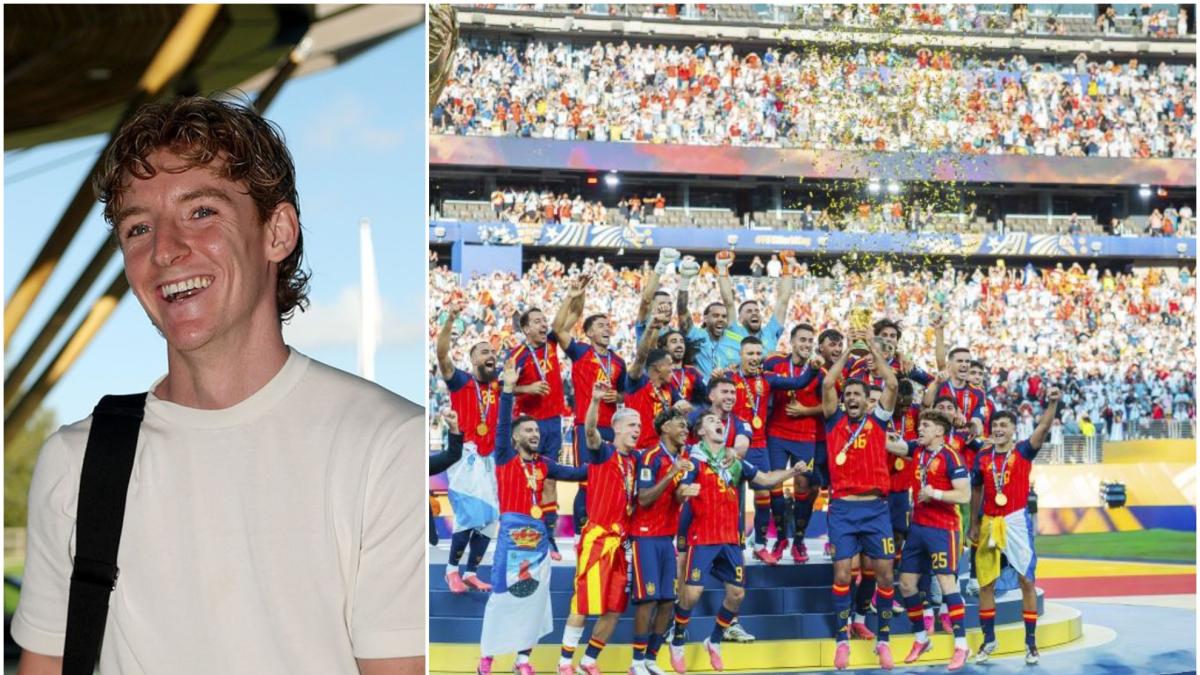 Gordon alucina con la calidad de los jugadores españoles con el balón: "Pienso: '¡Cómo has podido ver eso!'"