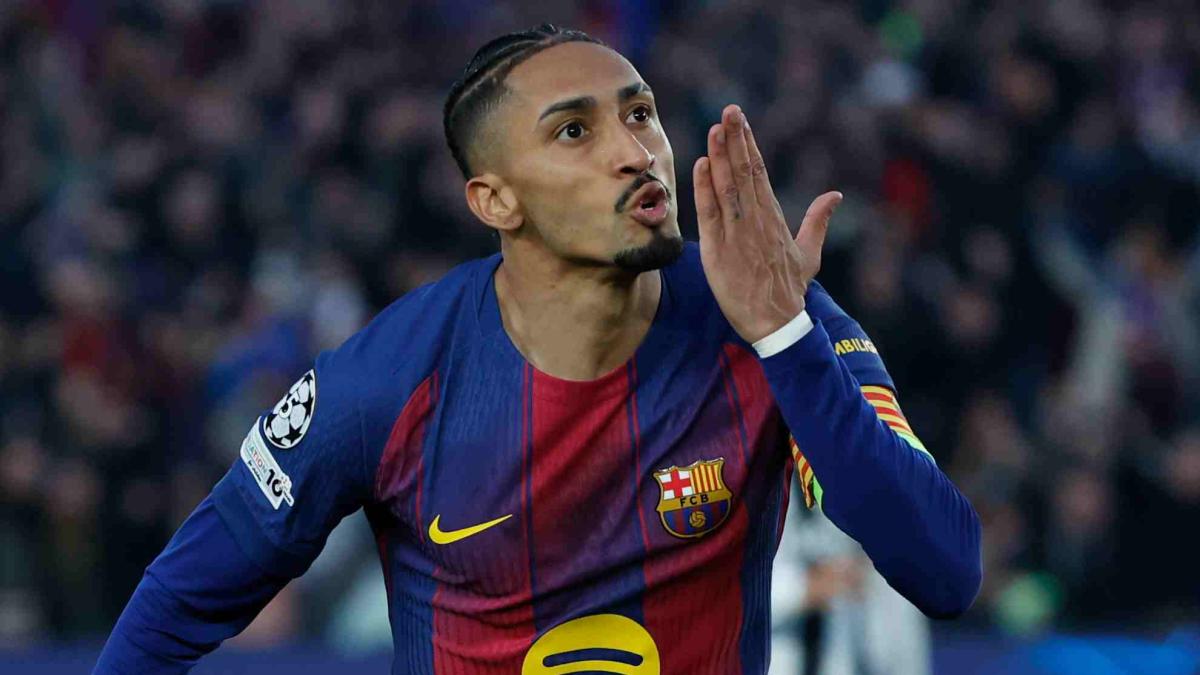 Raphinha no quiere moverse del Barça