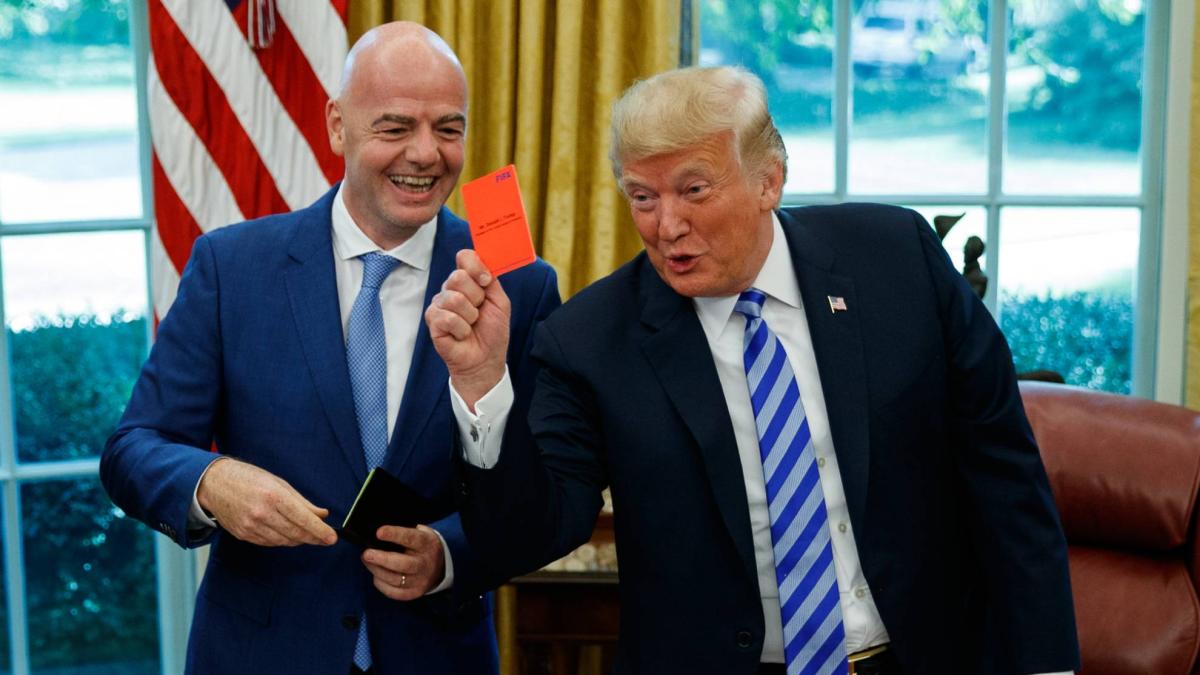 Trump, al rescate de Infantino: "Ha hecho el Mundial más exitoso de la historia"