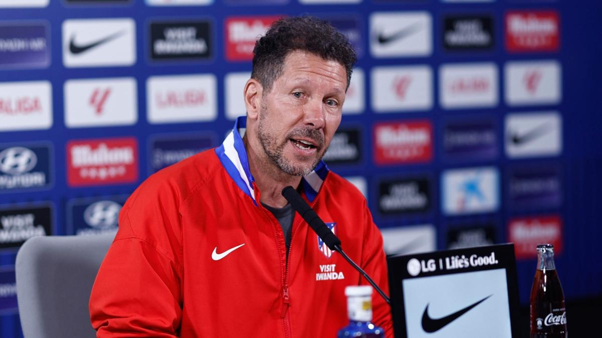 Simeone: "No somos víctimas de nada, hay que ir a por lo que tenemos como siempre: trabajando"