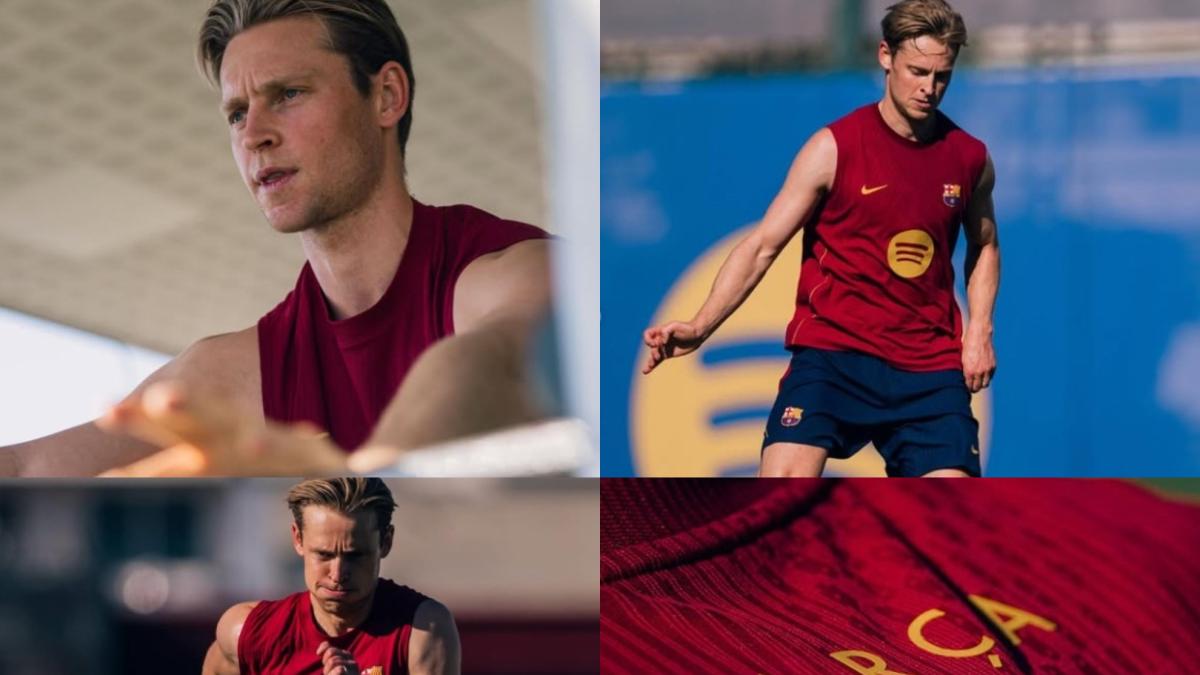 Frenkie de Jong alardea de su recuperación y su... barcelonismo
