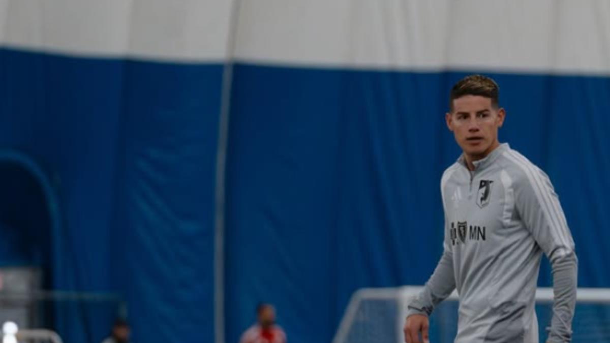 James Rodríguez ya está en casa: "Va día a día, con cuidado"