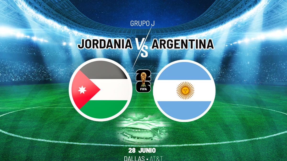Alineación probable del Jordania - Argentina en el Mundial: once del partido de fase de grupos