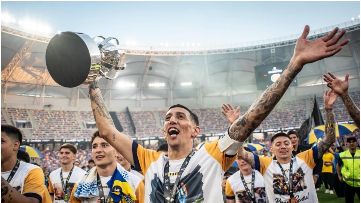 Di María gana la Supercopa con polémica y gran enfado de la 'Brujita' Verón: "Es toda tuya, ladrón"