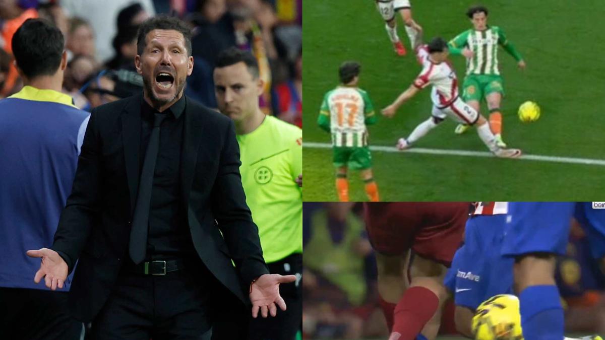 La jugada que compara Simeone y desata la indignación del Atlético en redes sociales
