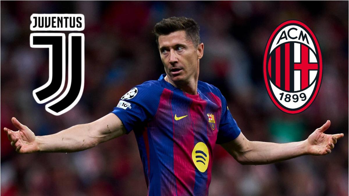 Lewandowski: "¿Juventus o Milan? Hablaremos pronto"