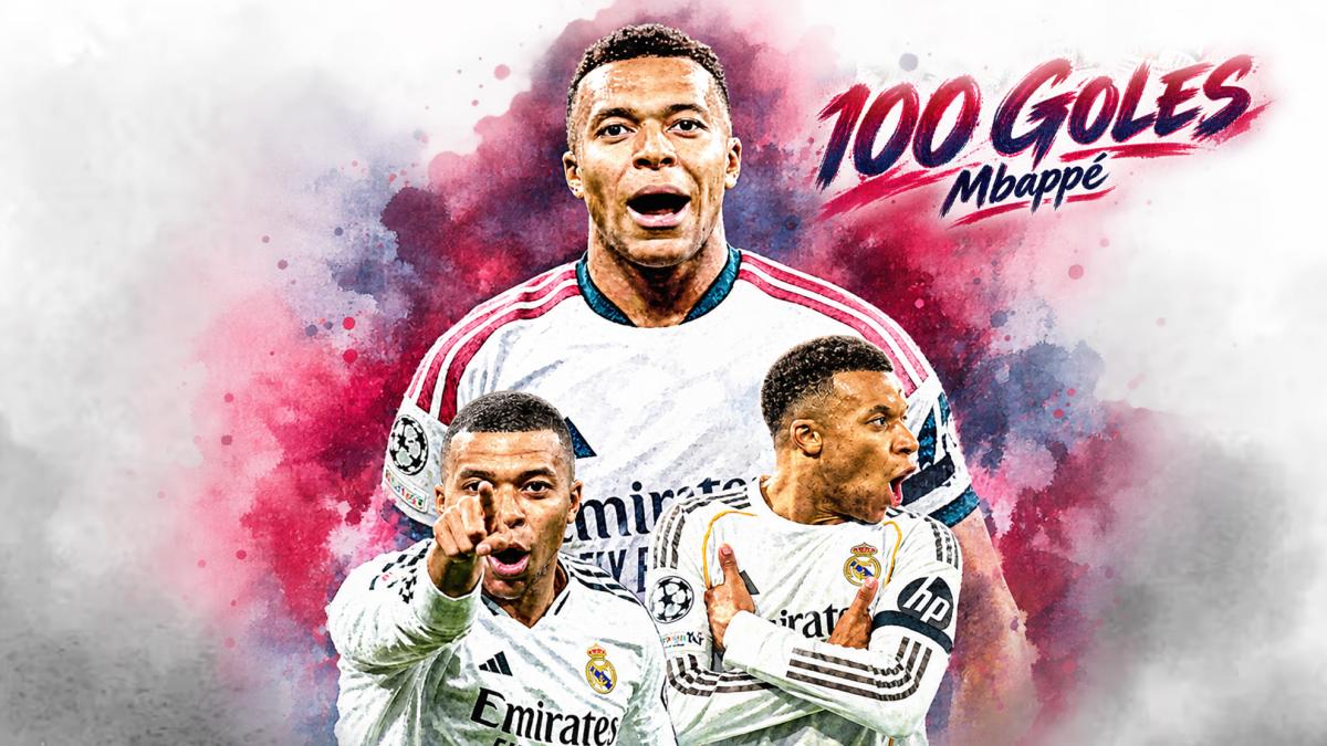 Radiografía de los 100 goles de Mbappé con el Real Madrid: el ariete que se fabrica sus propios goles