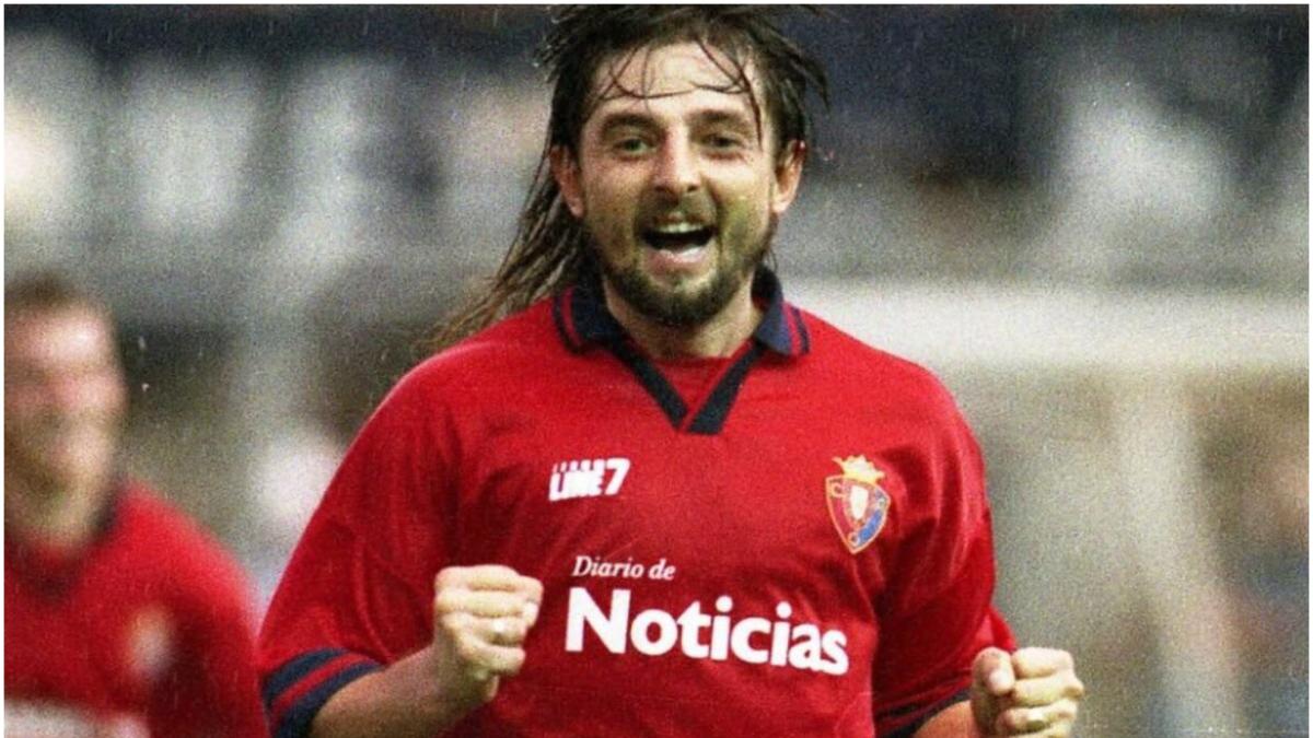 Muere Jacek Ziober, mítico delantero de Osasuna en los años 90