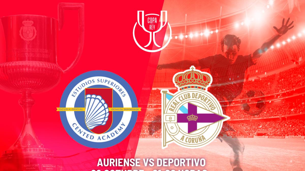 Auriense - Deportivo en directo | Última hora de Copa del Rey en vivo hoy