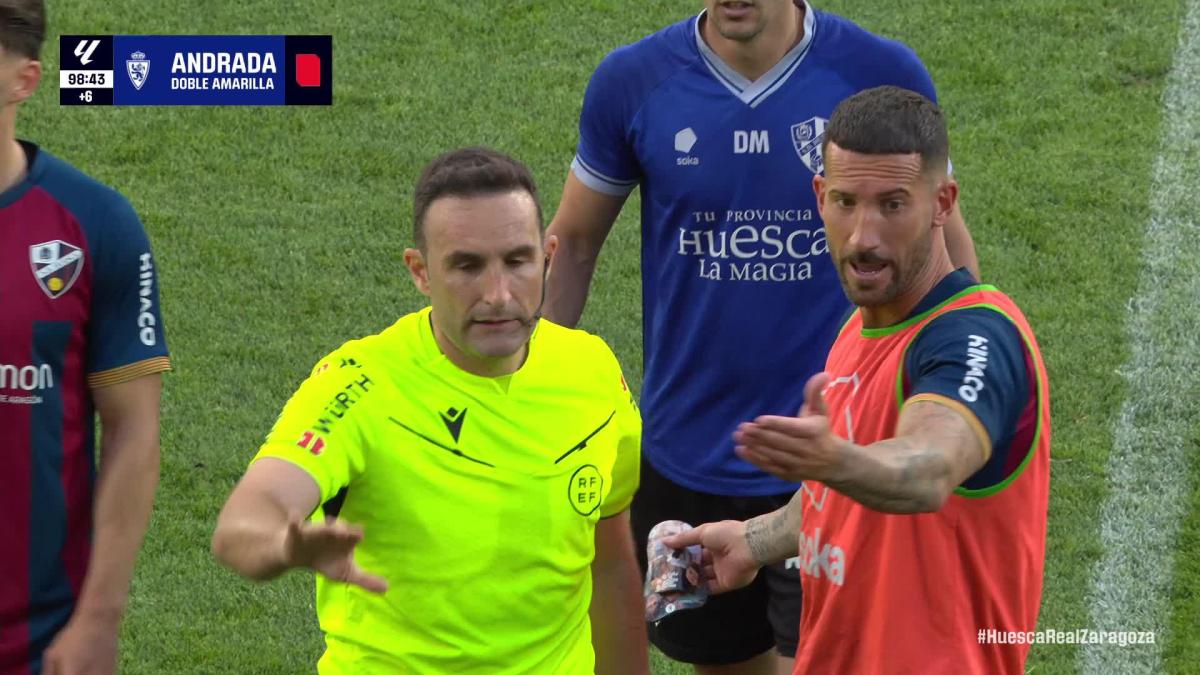 Tangana histórica en el derbi aragonés: ¡Andrada pierde los papeles y agrade a Pulido con un puñetazo bestial!