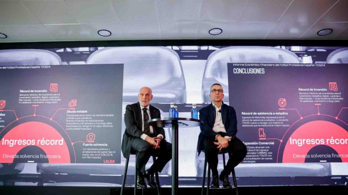 LaLiga defiende su modelo: "En el año 2012 no se pagaba ni al electricista"