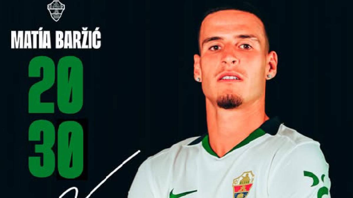 Barzic renueva con el Elche hasta 2030