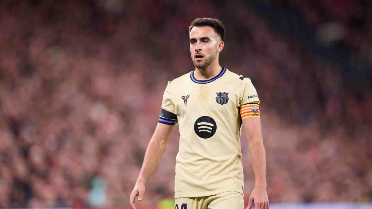 Eric García, preparado para ser uno de los capitanes del Barça