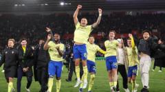 No es casualidad, dice Shearer, ya que los Saints de Eckert apuntan al triplete de Wembley