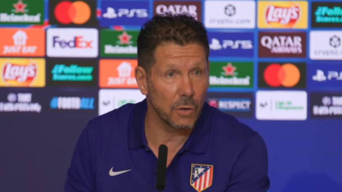 Simeone: "¿Final en el Metropolitano? Vamos al partido a partido, en eso somos fuertes"