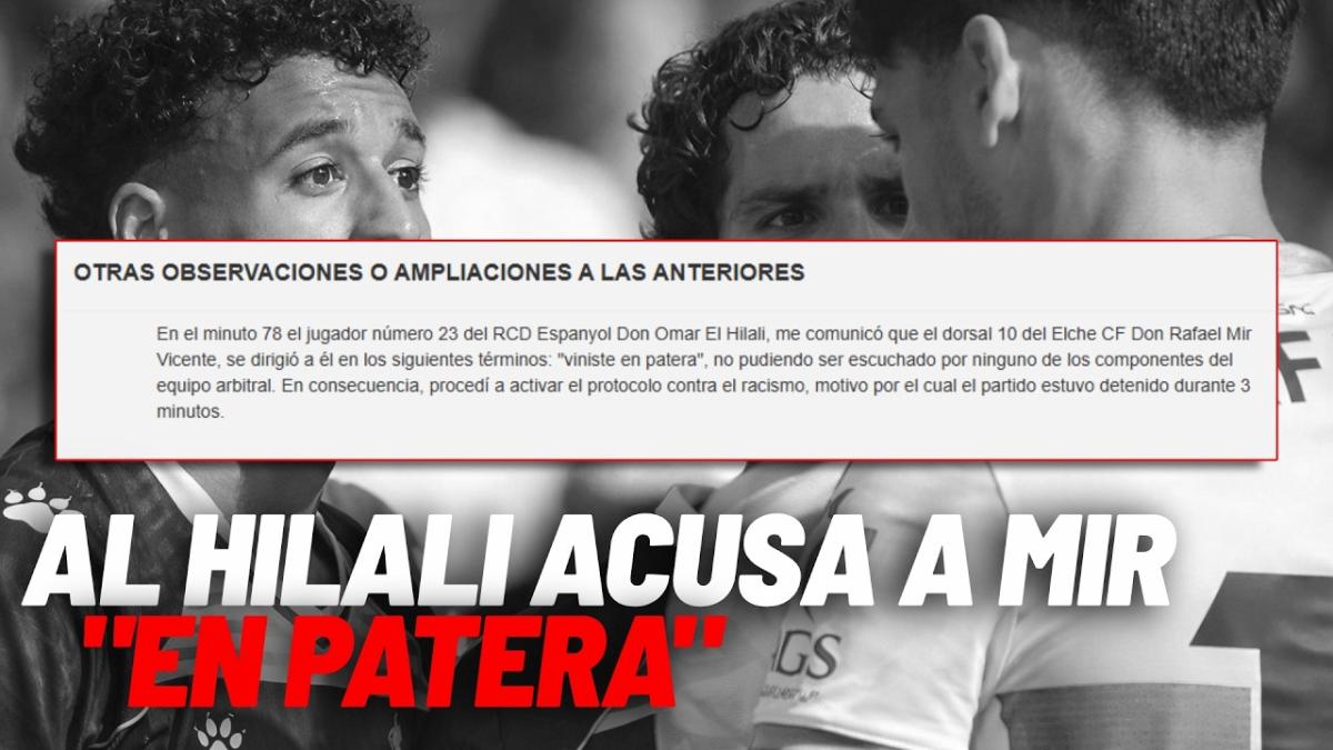 Omar El Hilali: "Rafa Mir no me pidió perdón... Que te lo diga un compañero te jode más"