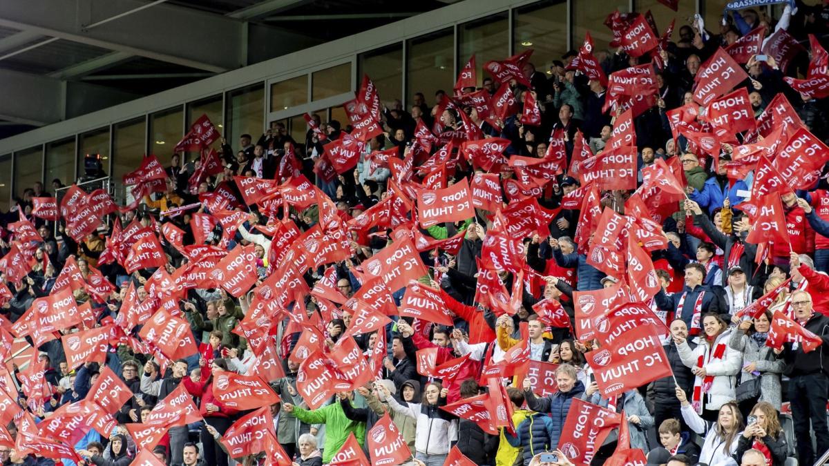 Thun, el milagro del fútbol suizo: "Si ganamos, a todos nos cambia la vida"