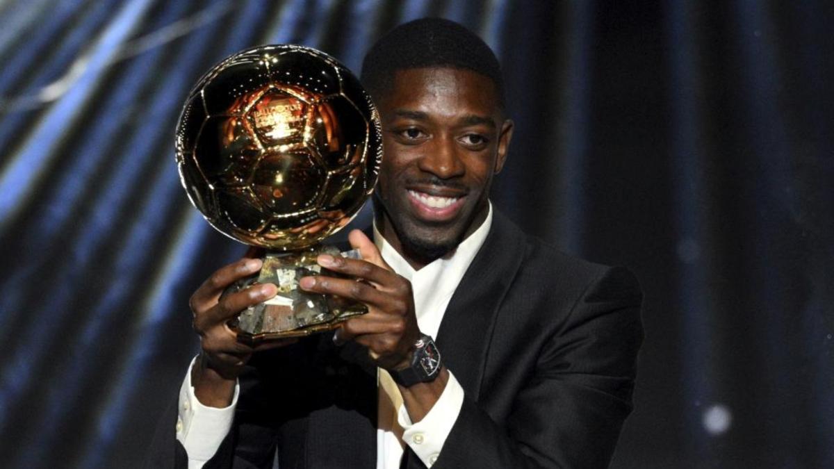 Dembélé: "Tengo el Balón de Oro delante del tele"