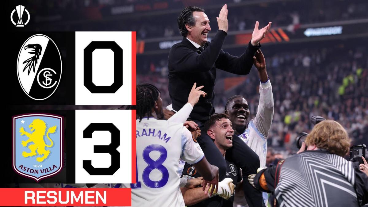 Emery devuelve la gloria al Aston Villa y renueva su título como Lord de la Europa League