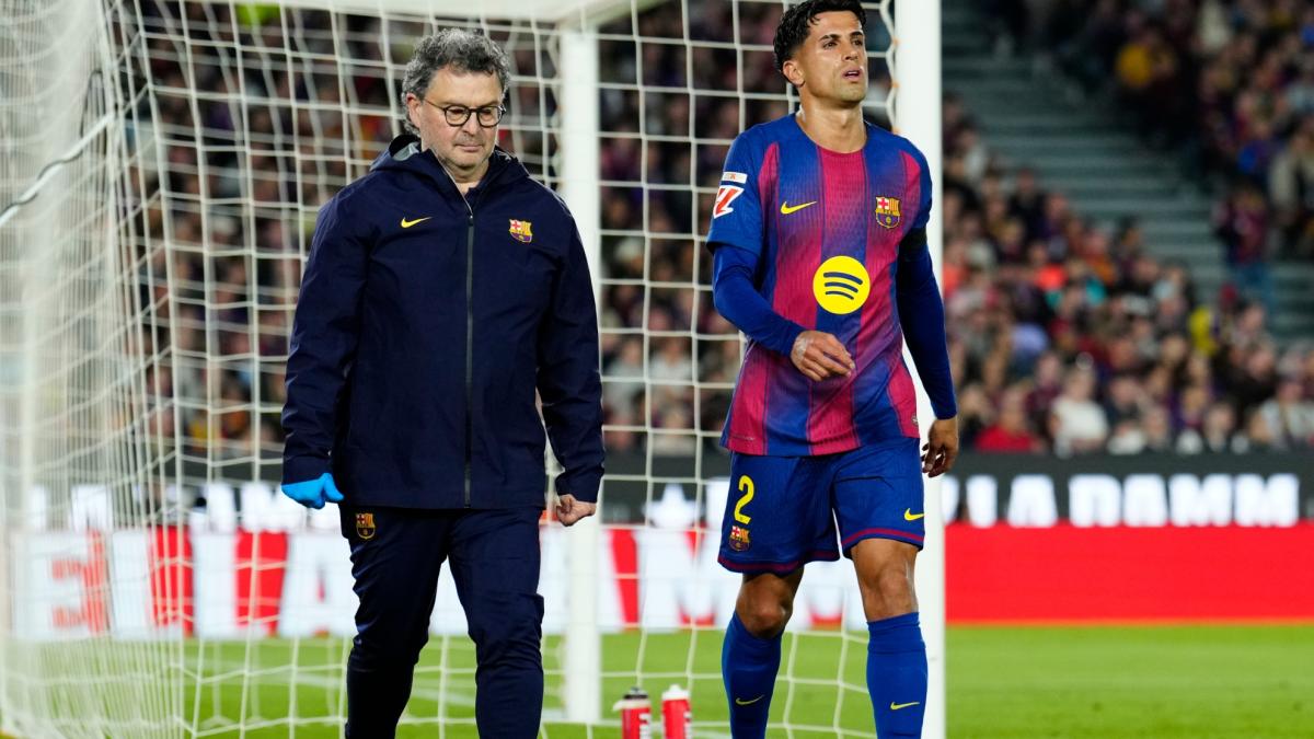 Cancelo se entrena normalidad: al menos una buena noticia para el Barça