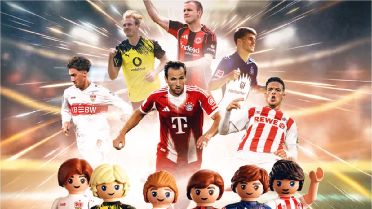 La Bundesliga revoluciona el fútbol: el Bayern-Dortmund se verá en directo... ¡en formato 'Playmobil'!