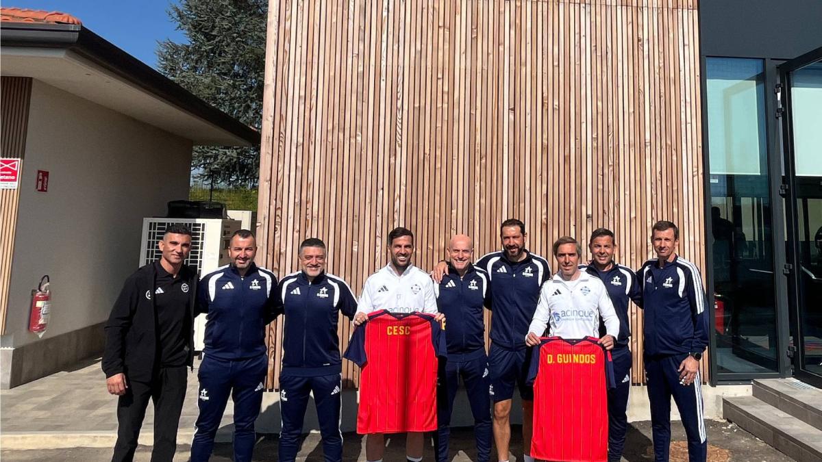 Cesc, de entrenador a profesor