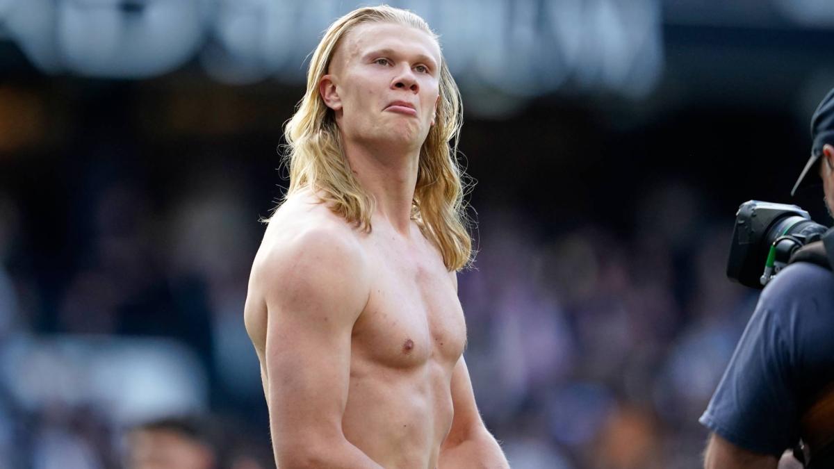 La dieta de Haaland de 6.000 calorías vuelve a ponerse de moda por una foto: "Como corazón e hígado"