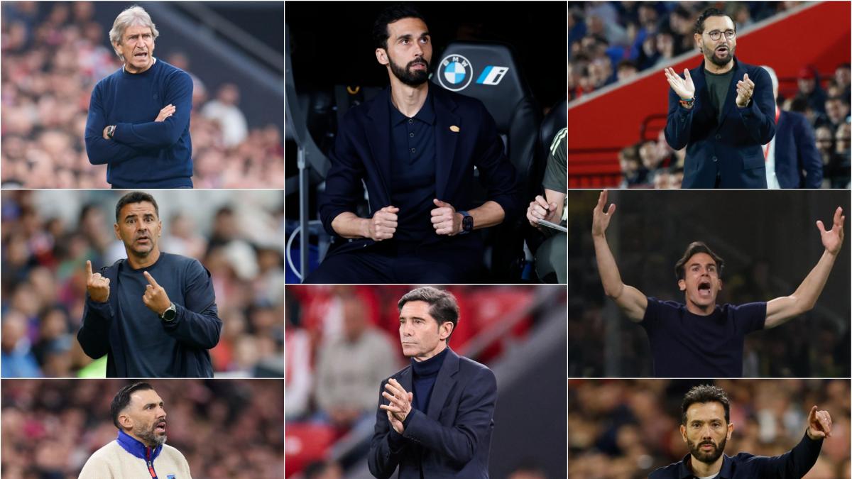 Tsunami en los banquillos de Primera