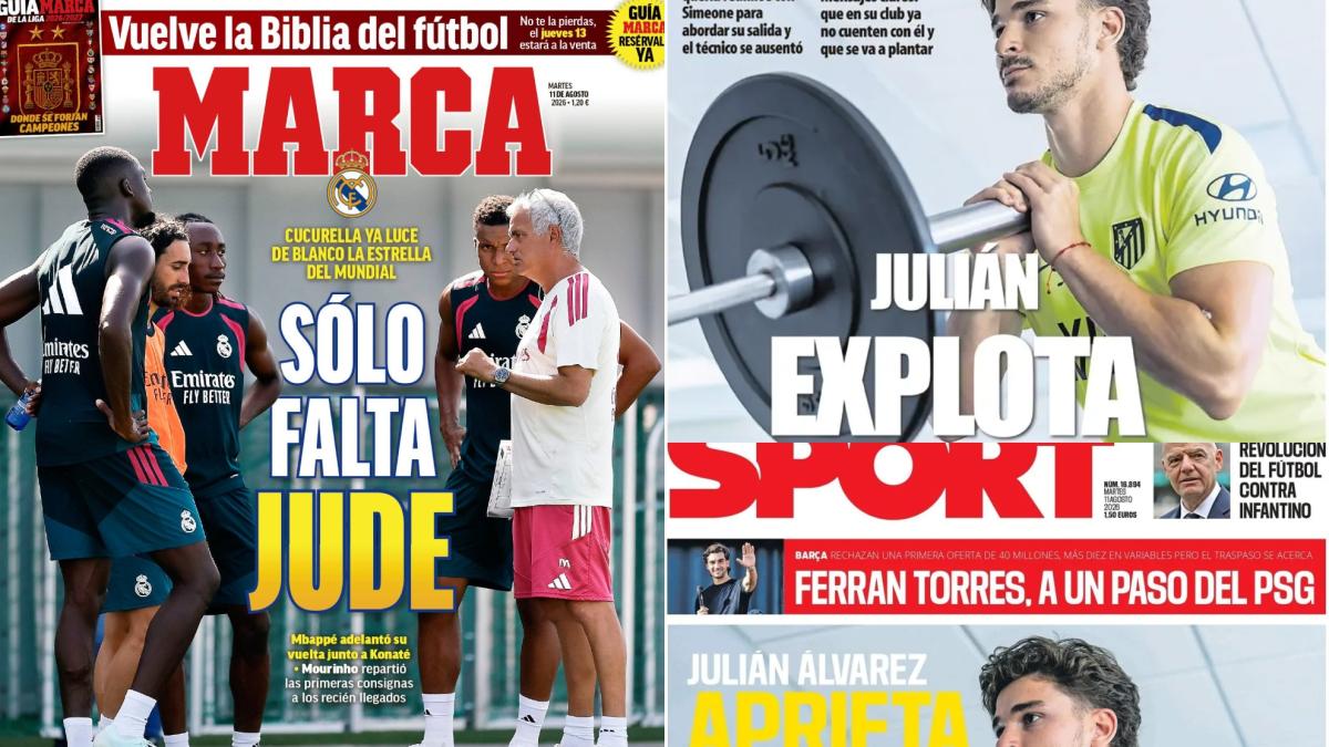 Las portadas del día