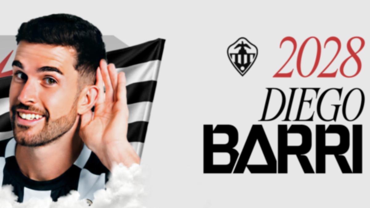 Diego Barri seguirá en el Castellón hasta 2028