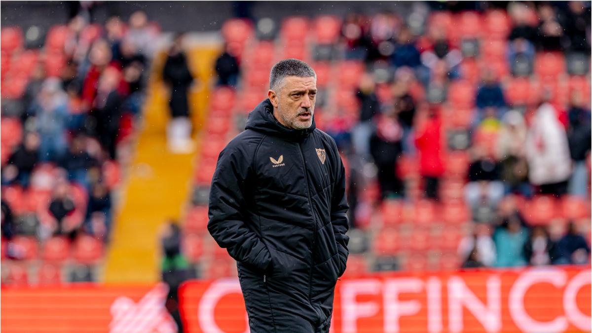 Se cumple un año del cese de García Pimienta en el Sevilla