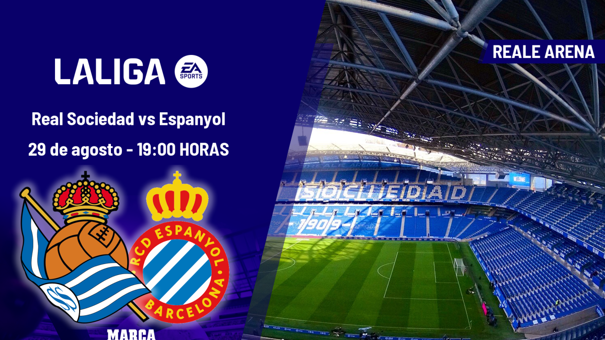 Real Sociedad - Espanyol: horario, dónde ver en TV y canal del partido de LaLiga EA Sports